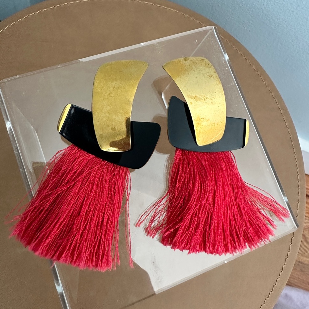 Lizzie Fortunato Totem Tassel Earrings - Picture 4 of 5